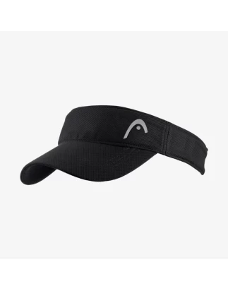 PERFORMANCE VISOR CAP BK TENNIS HEAD