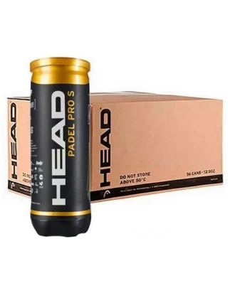 HEAD PADEL PRO S 3-BALL TUBE