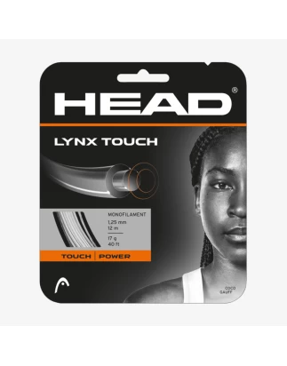 LYNX TOUCH  ΧΟΡΔΗ TENNIS HEAD BK Διάμετρος: 1,25mm