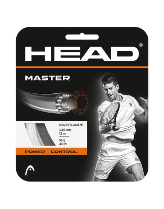 MASTER 16L  ΧΟΡΔΗ TENNIS HEAD White Διάμετρος: 1.28mm