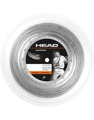 MASTER 16L  ΧΟΡΔΗ TENNIS HEAD silver Διάμετρος: 1.28mm