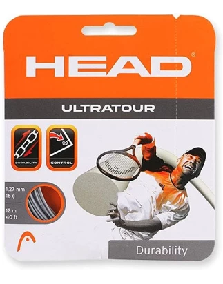 ULTRA TOUR 16L 1.27mm/12m SILVER ΧΟΡΔΗ TENNIS HEAD