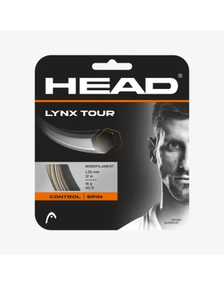 LYNX TOUR 200m - ΧΟΡΔΗ TENNIS HEAD Διάμετρος: 1,25mm CHAMPAGNE