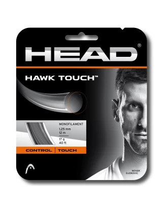 HAWK TOUCH - ΧΟΡΔΗ TENNIS HEAD Ανθρακί Διάμετρος: 1,25mm