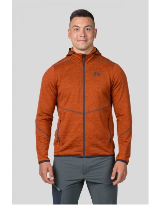 DAMAR HOODY SWEATSHIRT BURNT ORANGE MEL  HANNAH