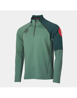 LEMIK 1/2  ZIP M 6265 FIR GREEN TERNUA