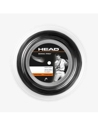 SONIC PRO  ΧΟΡΔΗ TENNIS HEAD Μαύρο Διάμετρος: 1.30mm