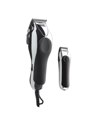 DELUXE CHROME PRO COMBO EU Σετ Κουρευτική Μηχανή Ρεύματος & Trimmer Μπαταρίας