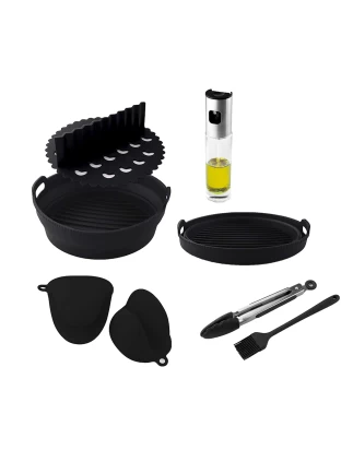 Cecofry Silicone Pack Accessories CEC-03341 Σετ Αξεσουάρ Φριτεζας Αέρος 7 τμχ (Air Fryer)