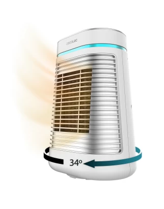 READYWARM 1550 MAX CERAMIC ROTATE WHITE CEC-08273 Αερόθερμο Δαπέδου 1500W Κεραμικό | 102412