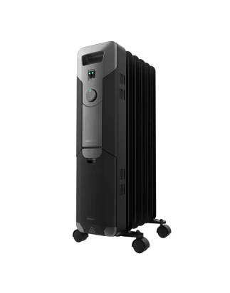 READYWARM 7000 SPACE BLACK CEC-05881 Καλοριφέρ Λαδιού Με 7 Φέτες 1500W 102440