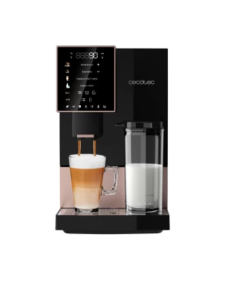 CREMMAET COMPACTCCINO BLACK ROSE CEC-01478 Αυτόματη Μηχανή Espresso 19 bar Μαύρη 102384