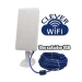 CleverWifi  AP  2.4ghz/150mbps  WLAN  Κεραία WiFi Usb Ενίσχυσης Σήματος  10 μέτρα καλώδιο  Εσωτερική/ Εξωτερική  100% Αδιάβροχη  Βάση στήριξης  PlugnPlay σε Windows 10