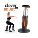 Clever Squat  Όργανο γυμναστικής Squat  3 επίπεδα εκγύμνασης  15 παραλλαγές ασκήσεων squat  5ο κλίση για σωστή τεχνική  Ρυθμιζόμενο ύψος  Σταθερή βάση  Ελαφρύ, αποθηκεύεται εύκολα  Ελληνικές Οδηγίες